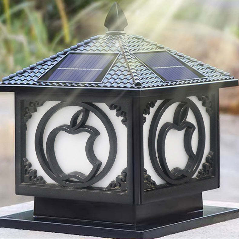 Chinese Solar Aluminum Acrylic Pointed Apple Light