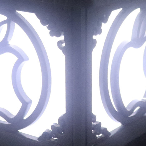Chinese Solar Aluminum Acrylic Pointed Apple Light