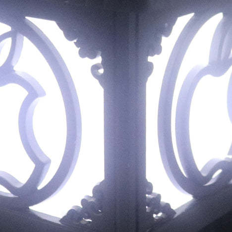 Chinese Solar Aluminum Acrylic Pointed Apple Light