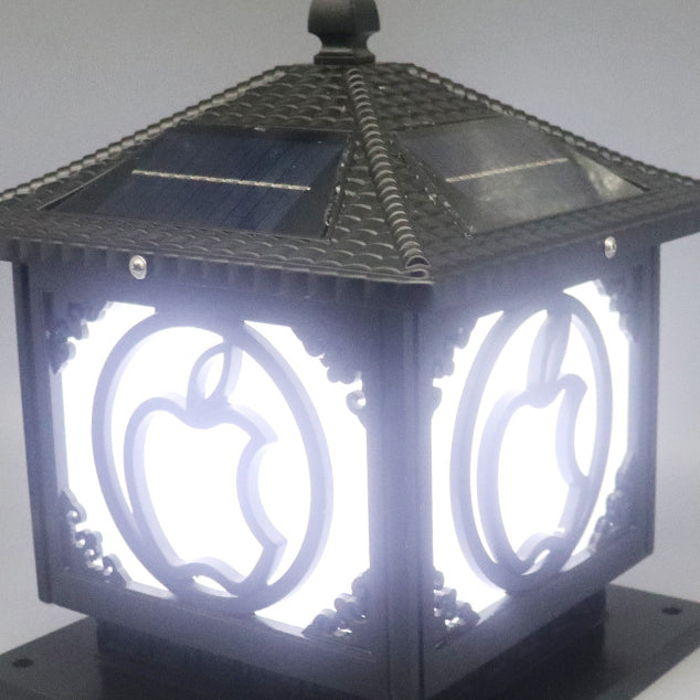 Chinese Solar Aluminum Acrylic Pointed Apple Light