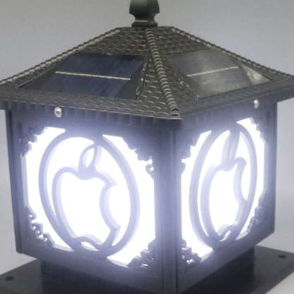 Chinese Solar Aluminum Acrylic Pointed Apple Light