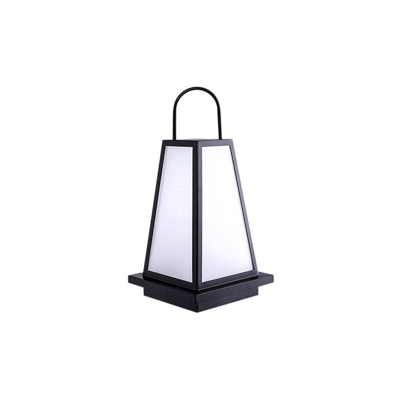 Japanese Solar Honeycomb Lantern Light