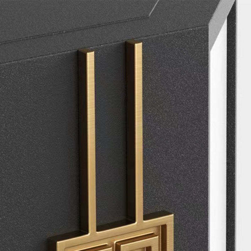 Chinese Solar Stainless Steel Cylinder Octagon LED Light