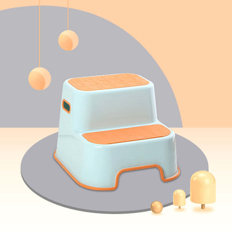 Creative footstool letter blue footstools, Lighom — Orange