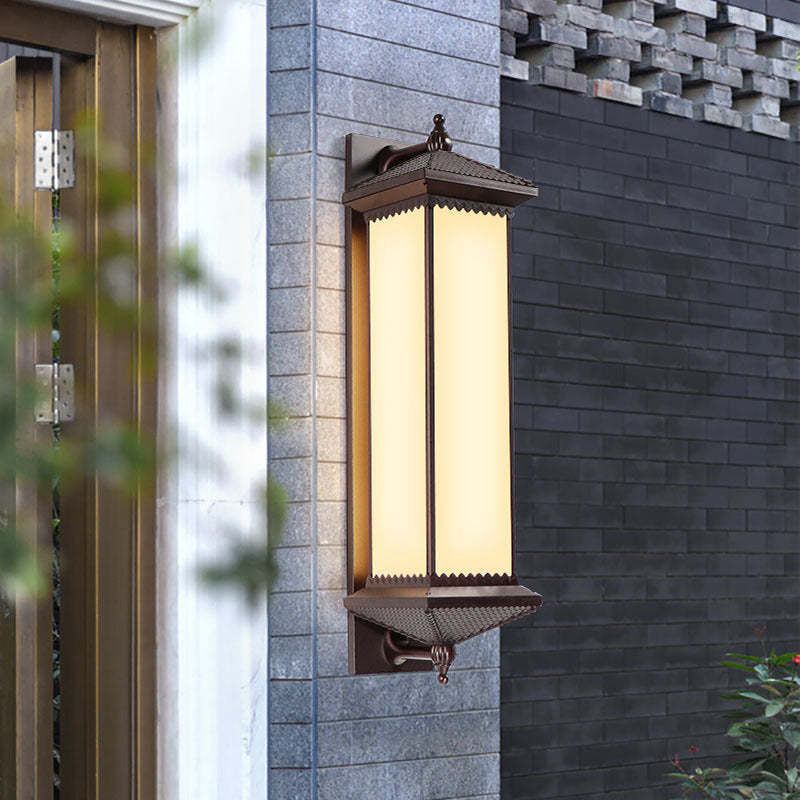Chinese Aluminum Happiness Wealth Wall Sconce — Small - B / Warm Light(3000K) / 220V-240V For UK/AU
