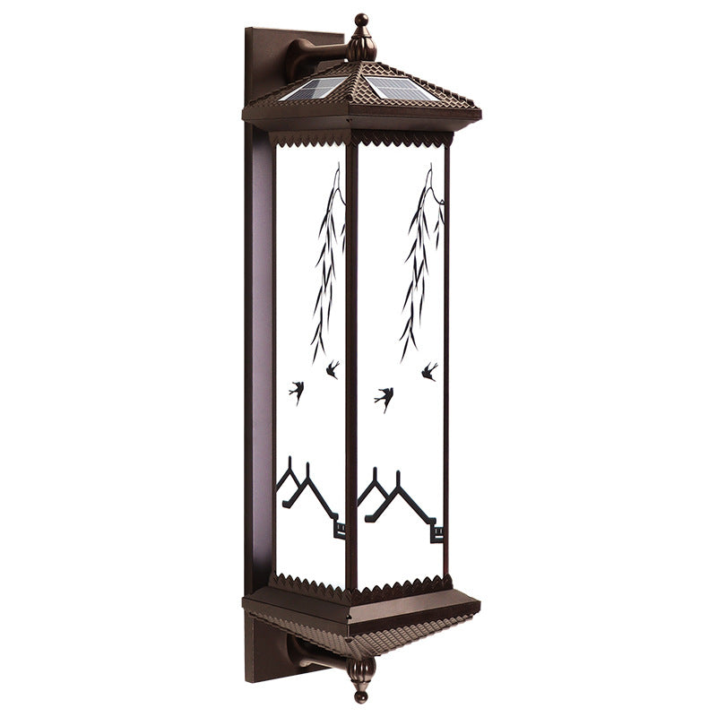 Chinese Aluminum Happiness Wealth Wall Sconce — Medium - G / Warm Light(3000K) / 220V-240V For UK/AU