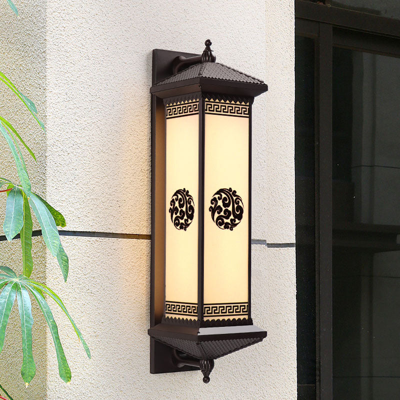 Chinese Aluminum Happiness Wealth Wall Sconce — Medium - A / Warm Light(3000K) / 110V-120V For US/CA