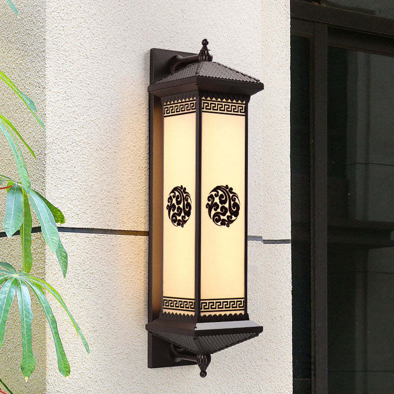 Chinese Aluminum Happiness Wealth Wall Sconce — Medium - A / Warm Light(3000K) / 110V-120V For US/CA