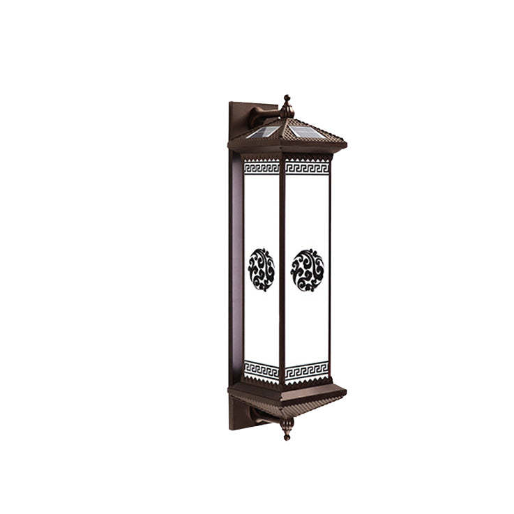 Chinese Aluminum Happiness Wealth Wall Sconce — Large - A / Warm Light(3000K) / 110V-120V For US/CA
