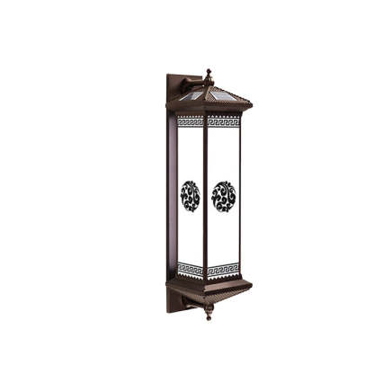 Chinese Aluminum Happiness Wealth Wall Sconce — Large - A / Warm Light(3000K) / 110V-120V For US/CA