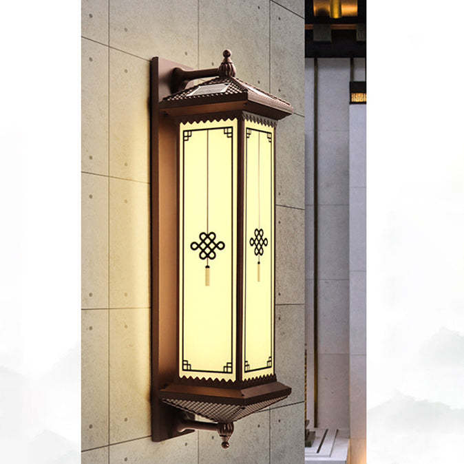 Chinese Aluminum Happiness Wealth Wall Sconce — Medium - C / Warm Light(3000K) / 220V-240V For UK/AU