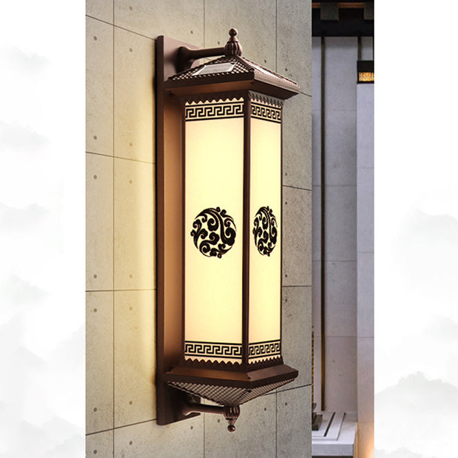 Chinese Aluminum Happiness Wealth Wall Sconce — Medium - D / Warm Light(3000K) / 220V-240V For UK/AU