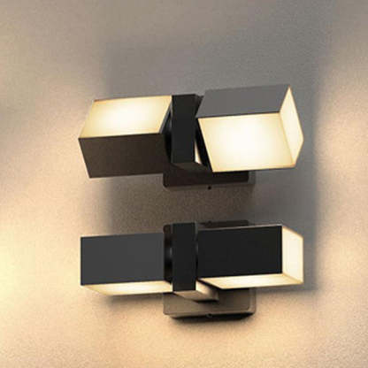 Modern Aluminum Smart APP Rectangular Wall Sconce