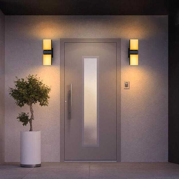 Modern Aluminum Smart APP Rectangular Wall Sconce