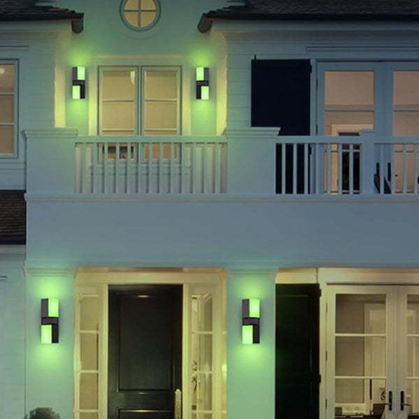 Modern Aluminum Smart APP Rectangular Wall Sconce