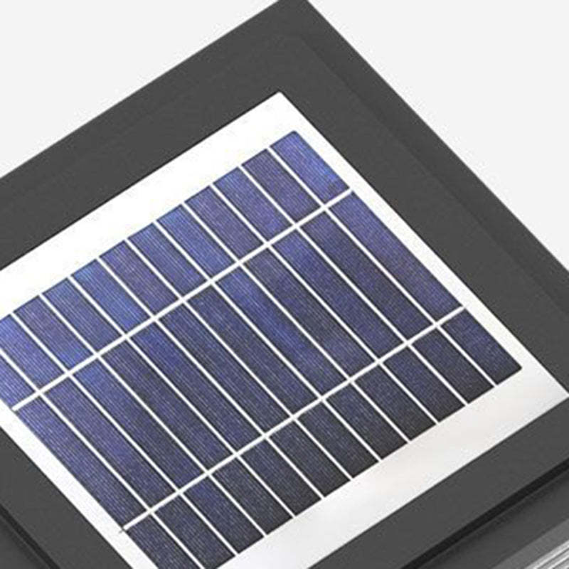 Minimalist Solar Square Stripes Glass LED Landscape Light — 7 Colors Light / 110V-120V For US/CA