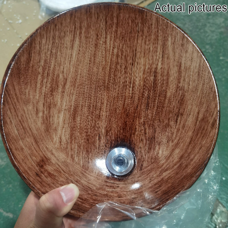Minimalist Round Iron Resin Sconce