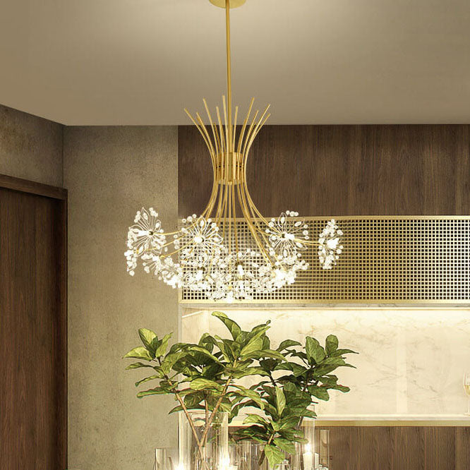 Crystal Dandelion Chandelier