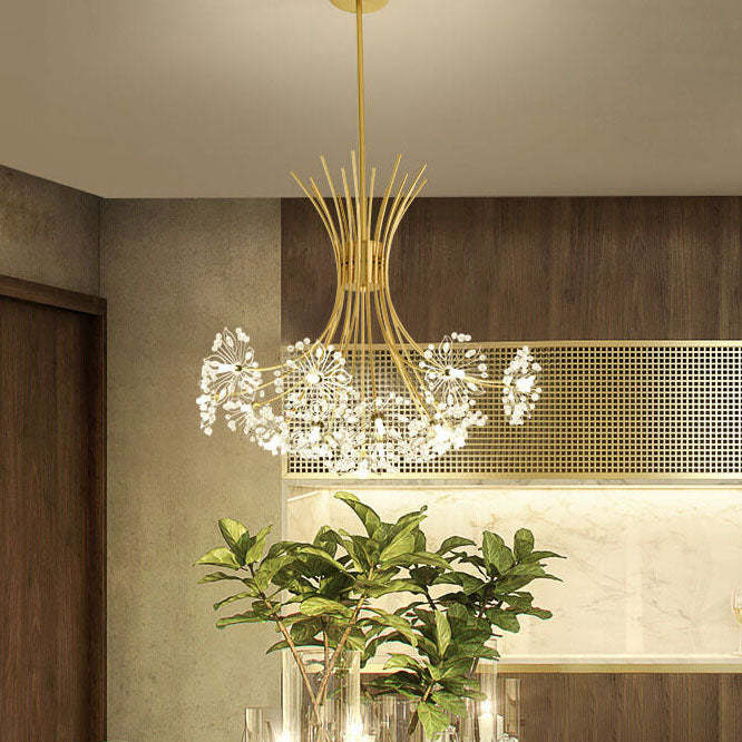 Crystal Dandelion Chandelier