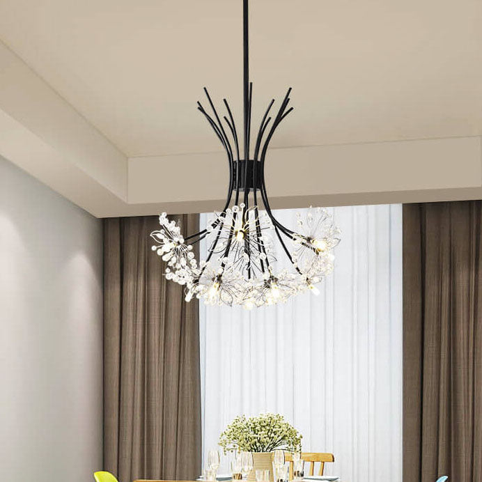 Crystal Dandelion Chandelier