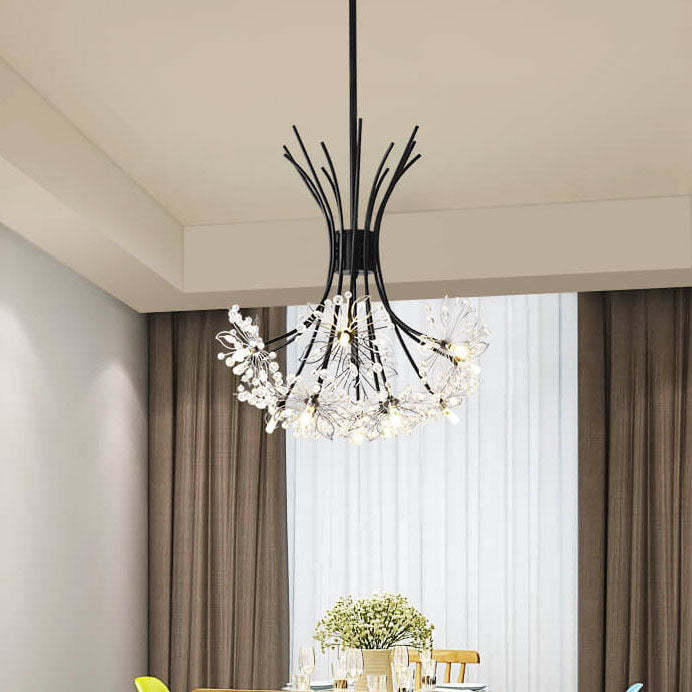 Crystal Dandelion Chandelier