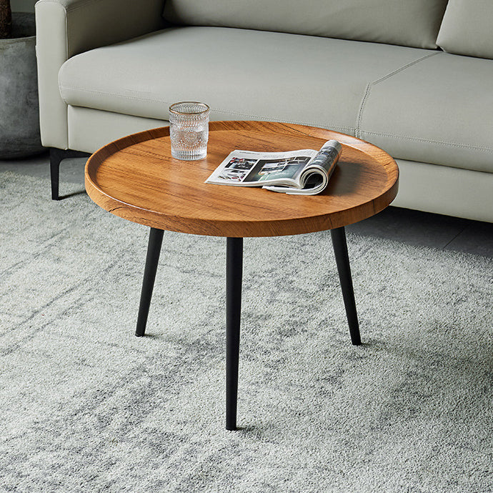 Minimalist Metal Round Coffee Table