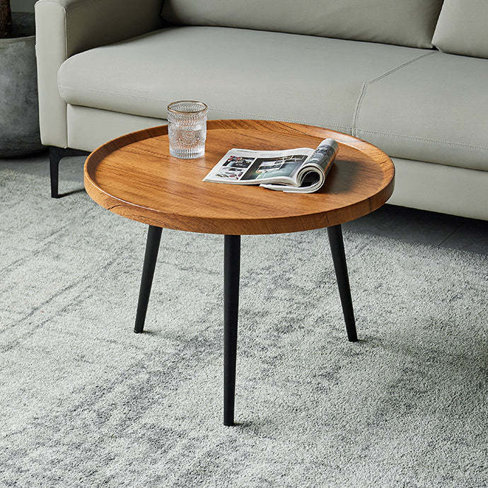 Minimalist Metal Round Coffee Table