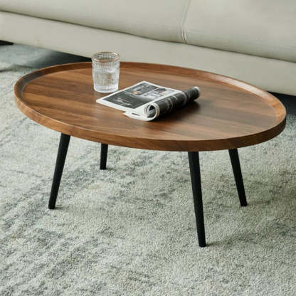 Minimalist Metal Round Coffee Table