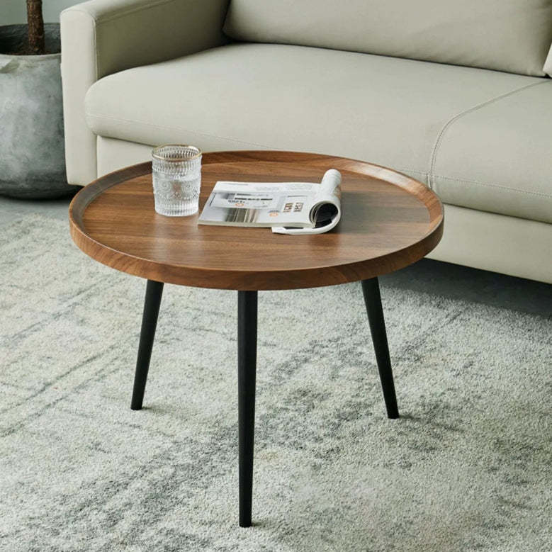 Minimalist Metal Round Coffee Table