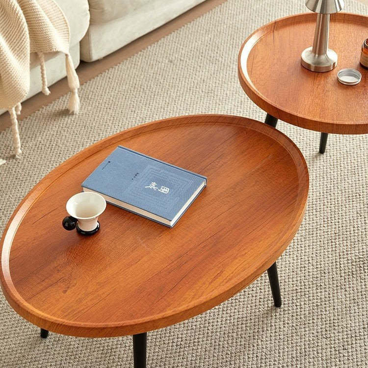 Minimalist Metal Round Coffee Table