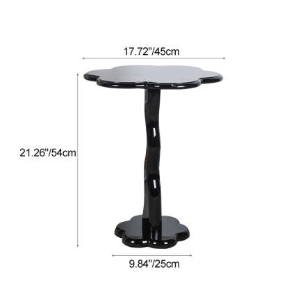 Minimalist Steel Flower-Shaped Coffee Table