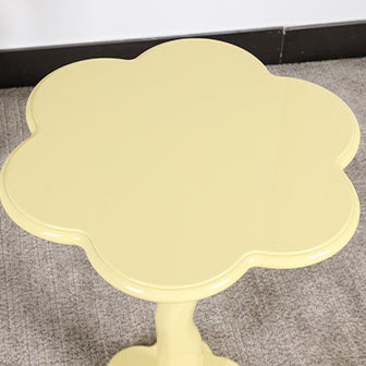 Minimalist Steel Flower-Shaped Coffee Table