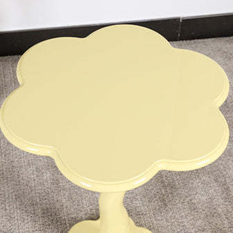 Minimalist Steel Flower-Shaped Coffee Table