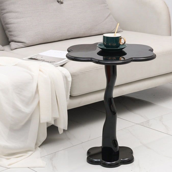 Minimalist Steel Flower-Shaped Coffee Table