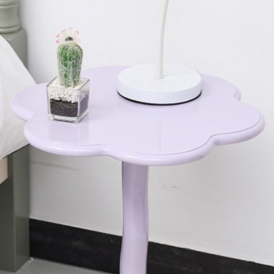 Minimalist Steel Flower-Shaped Coffee Table