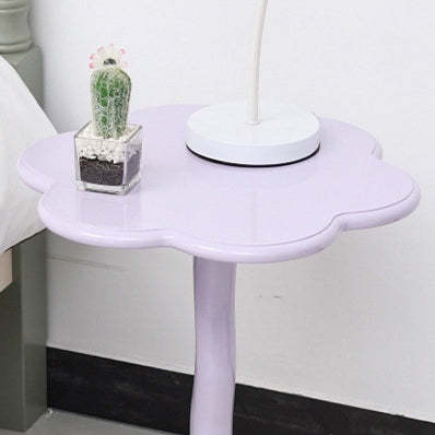 Minimalist Steel Flower-Shaped Coffee Table