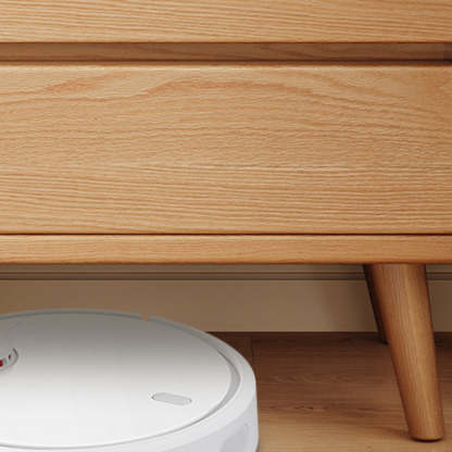 Minimalist Wood Nightstand 2/3-Drawer