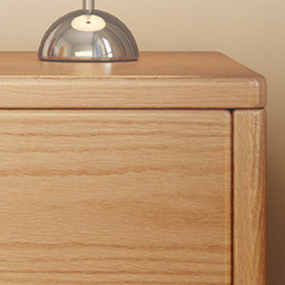 Minimalist Wood Nightstand 2/3-Drawer