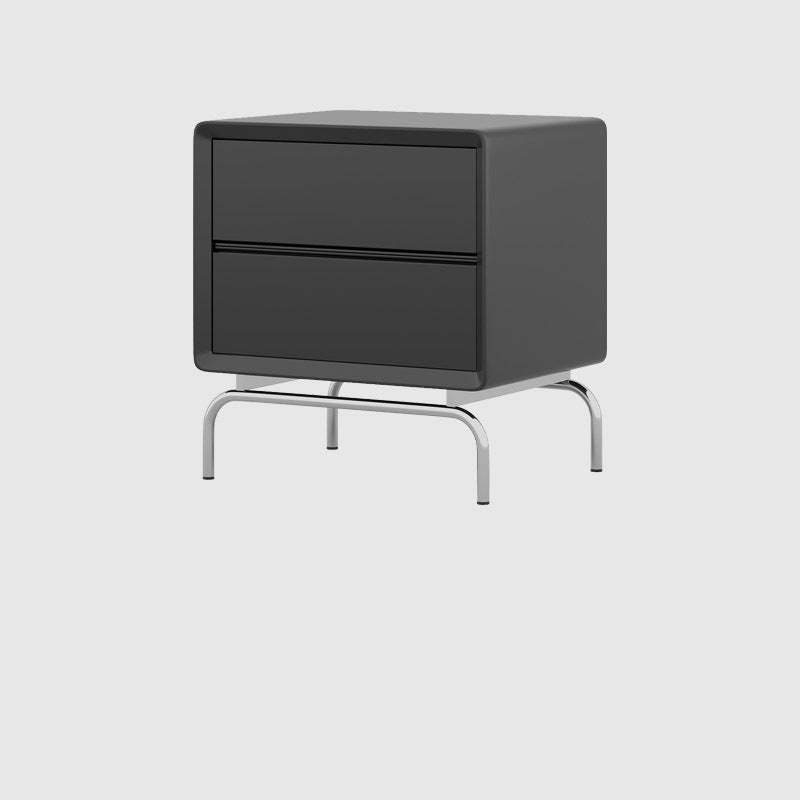 Modern Pine Nightstand 2-Drawer