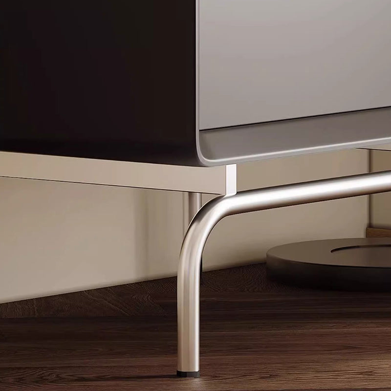Modern Pine Nightstand 2-Drawer