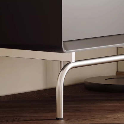 Modern Pine Nightstand 2-Drawer