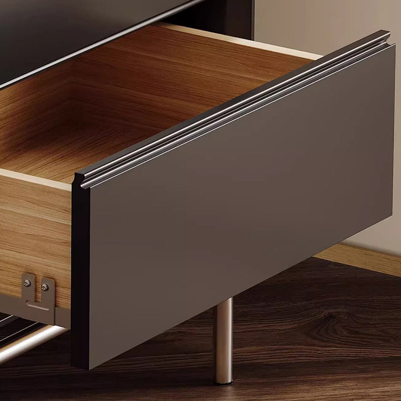 Modern Pine Nightstand 2-Drawer