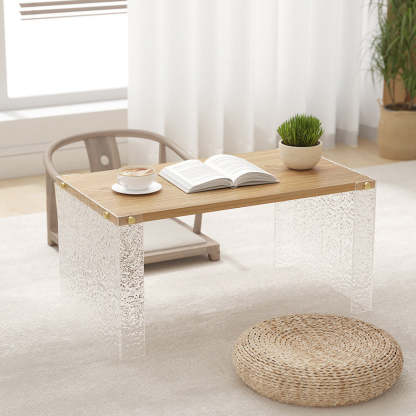 Minimalist Acrylic Coffee Table