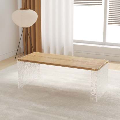 Minimalist Acrylic Coffee Table