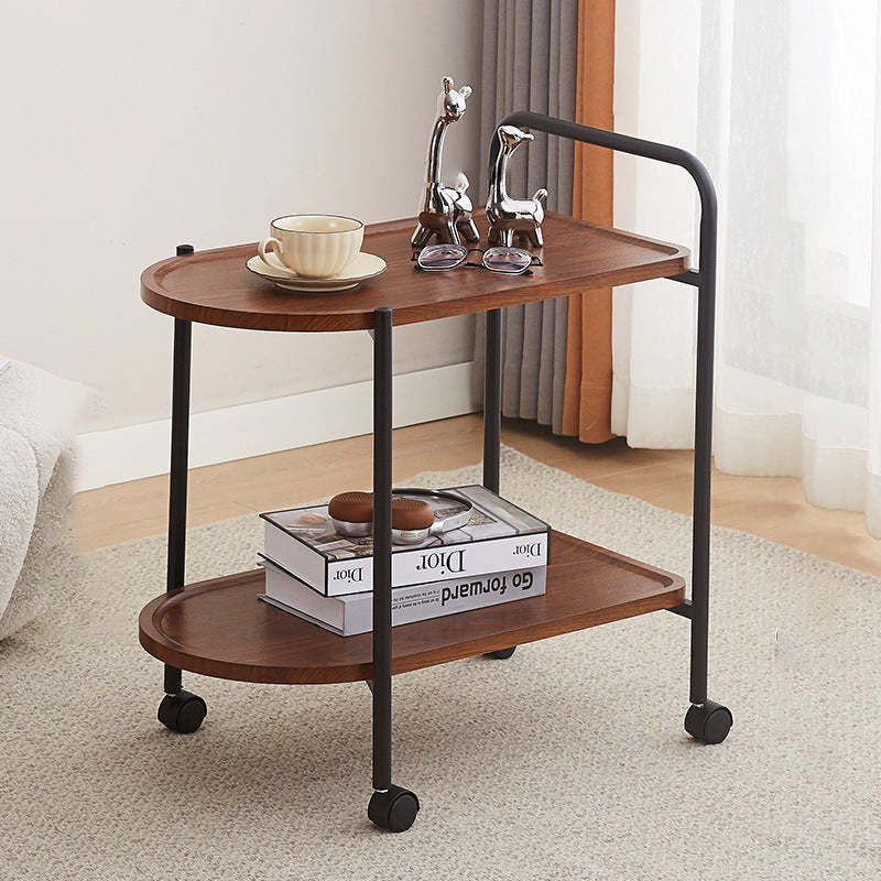 Nordic Stainless Steel 2-Tier Movable Cart