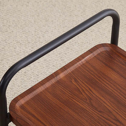 Nordic Stainless Steel 2-Tier Movable Cart