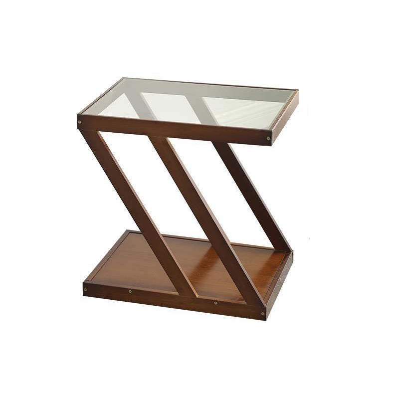 Minimalist Bamboo 2-Tier Shelf