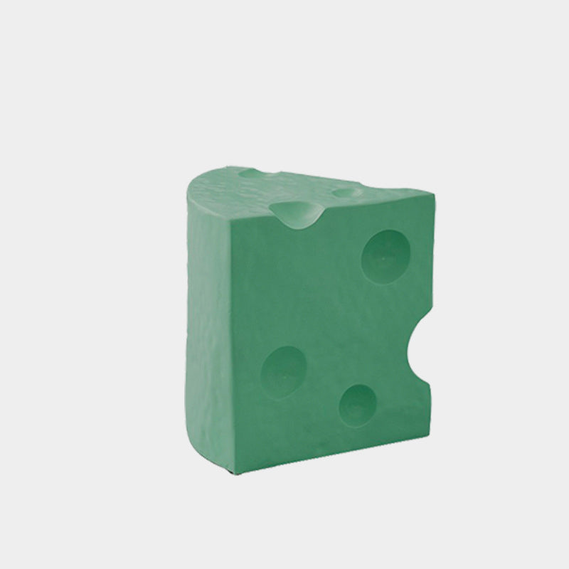 Contemporary Acrylic Plastic Cheese End Table