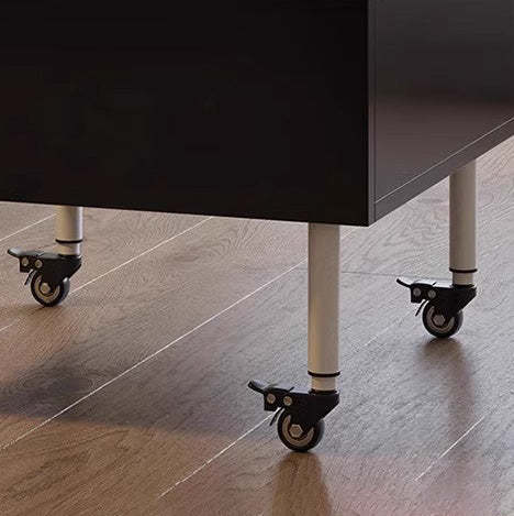 Minimalist Solid Wood Sintered Stone Lift-Top Coffee Table