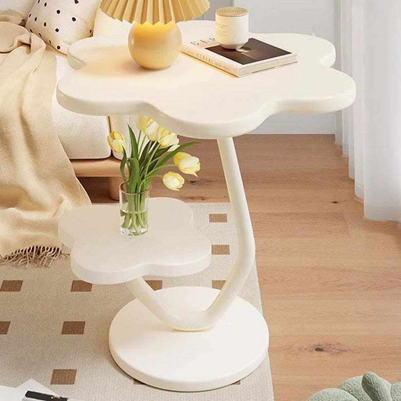 Art Deco Iron 2-Tier Table
